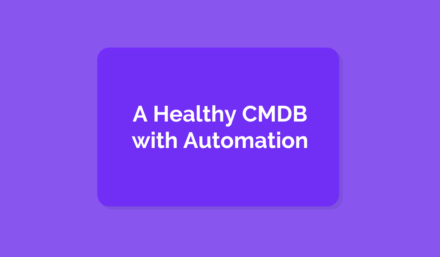 CMDB maintainability title