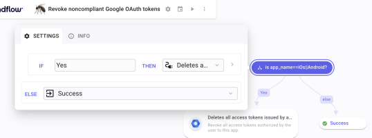 Monitor and manage Google OAuth registration tokens - 6